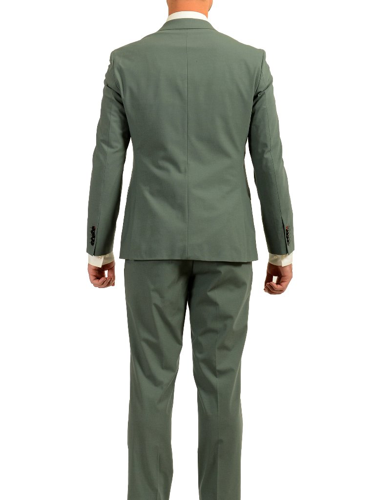 Hugo Boss Men's "Kar232x" Modern Fit Wool Green Two Button Suit Us 38r It 48r — image 2 of 8
